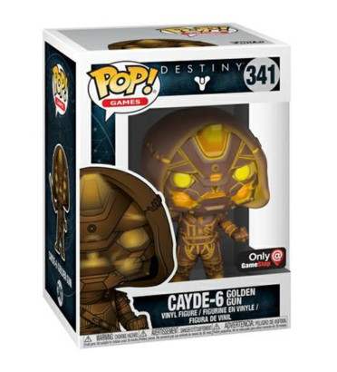 CAYDE 6 GOLDEN GUN / DESTINY / FIGURINE FUNKO POP / EXCLUSIVE / GITD CAYDE 6 GOLDEN GUN / DESTINY / FIGURINE FUNKO POP / EXCLUSIVE / GITD