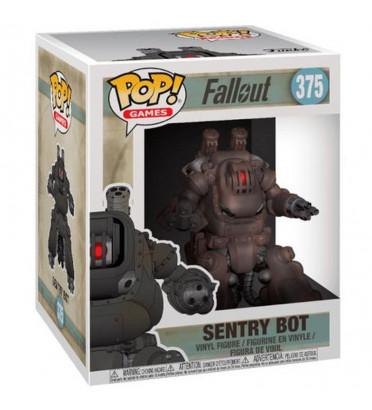 SENTRY BOT / FALLOUT / FIGURINE FUNKO POP / BOITE ABIMEE