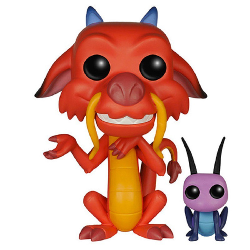 MUSHU ET CRICKET / MULAN / FIGURINE FUNKO POP