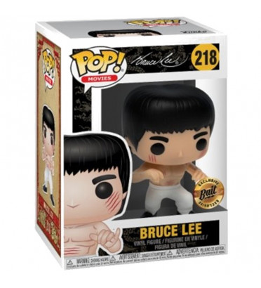 BRUCE LEE PANTALON BLANC / BRUCE LEE / FIGURINE FUNKO POP