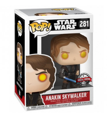 ANAKIN SKYWALKER / STAR WARS / FIGURINE FUNKO POP / EXCLUSIVE SPECIAL EDITION