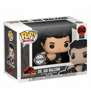 DR IAN MALCOLM WOUNDED / JURASSIC PARK / FIGURINE FUNKO POP / EXCLUSIVE