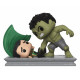 HULK SMASHING LOKI / MARVEL STUDIOS MOVIE MOMENTS / FIGURINE FUNKO POP / EXCLUSIVE SPECIAL EDITION