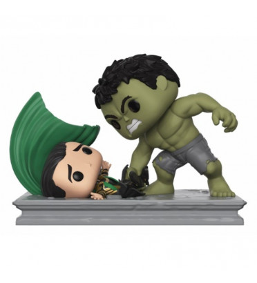 HULK SMASHING LOKI / MARVEL STUDIOS MOVIE MOMENTS / FIGURINE FUNKO POP / EXCLUSIVE SPECIAL EDITION