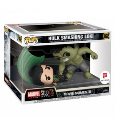 HULK SMASHING LOKI / MARVEL STUDIOS MOVIE MOMENTS / FIGURINE FUNKO POP / EXCLUSIVE SPECIAL EDITION