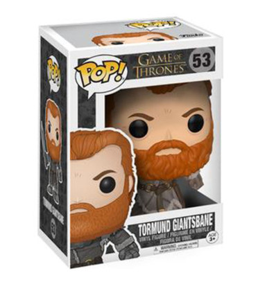 TORMUND GIANTSBANE / GAME OF THRONES / FIGURINE FUNKO POP / EXCLUSIVE FORBIDDEN PLANET TORMUND GIANTSBANE / GAME OF THRONES / FIGURINE FUNKO POP / EXCLUSIVE FORBIDDEN PLANET