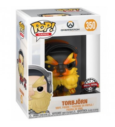 TORBJORN MOLTEN CORE / OVERWATCH / FIGURINE FUNKO POP / EXCLUSIVE SPECIAL EDITION