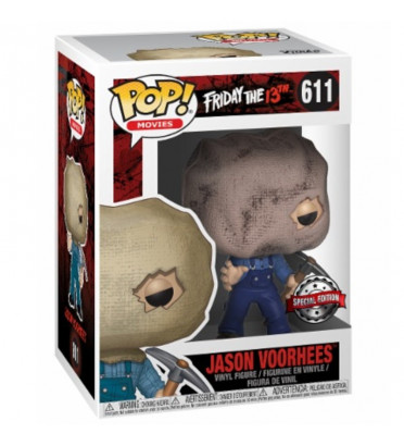 JASON VOORHEES / FRIDAY THE 13TH / FIGURINE FUNKO POP / EXCLUSIVE SPECIAL EDITION
