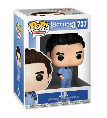 J.D / SCRUBS / FIGURINE FUNKO POP J.D / SCRUBS / FIGURINE FUNKO POP