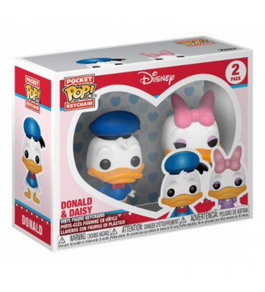 2 PACK DONALD ET DAISY / LA BANDE A PICSOU / FUNKO POCKET POP