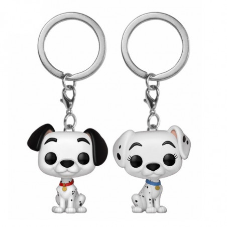 2 PACK PONGO ET PERDITA / LES 101 DALMATIENS / FUNKO POCKET POP