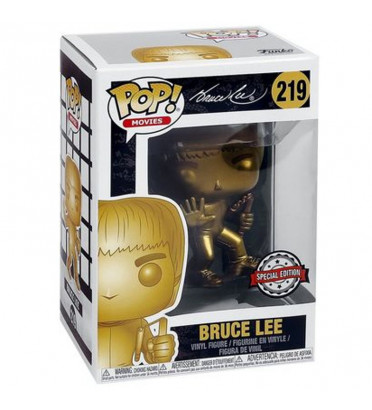 BRUCE LEE GOLD NUNCHAKU / BRUCE LEE / FIGURINE FUNKO POP / SPECIAL EDITION