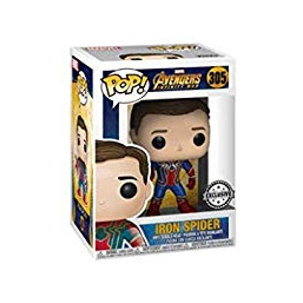 Figurine Iron Spider Unmasked Avengers Infinity War Funko Pop