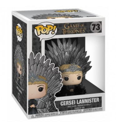 CERSEI LANNISTER SUR LE TRONE DE FER / GAME OF THRONES / FIGURINE FUNKO POP