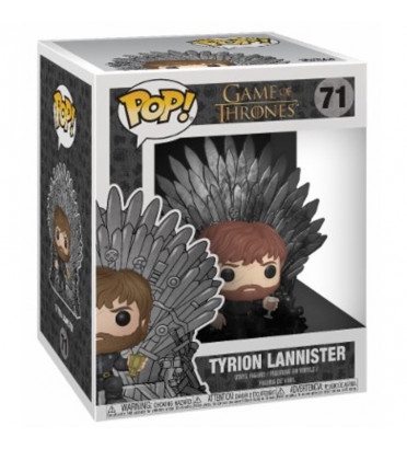 TYRION LANNISTER SUR LE TRONE DE FER / GAME OF THRONES / FIGURINE FUNKO POP