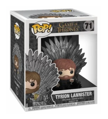 TYRION LANNISTER SUR LE TRONE DE FER / GAME OF THRONES / FIGURINE FUNKO POP TYRION LANNISTER SUR LE TRONE DE FER / GAME OF THRONES / FIGURINE FUNKO POP