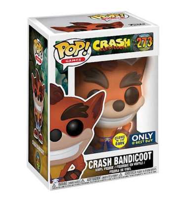 CRASH BANDICOOT / CRASH BANDICOOT / FIGURINE FUNKO POP / GITD CRASH BANDICOOT / CRASH BANDICOOT / FIGURINE FUNKO POP / GITD