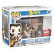 WOLVERINES MOTORCYCLE / X- MEN / FIGURINE FUNKO POP / BOITE ABIMEE / EXCLUSIVE MARVEL CORPS