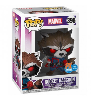 ROCKET RACOON / MARVEL / FIGURINE FUNKO POP / EXCLUSIVE SPECIAL EDITION