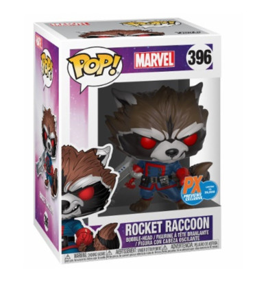 ROCKET RACOON / MARVEL / FIGURINE FUNKO POP / EXCLUSIVE SPECIAL EDITION ROCKET RACOON / MARVEL / FIGURINE FUNKO POP / EXCLUSIVE SPECIAL EDITION
