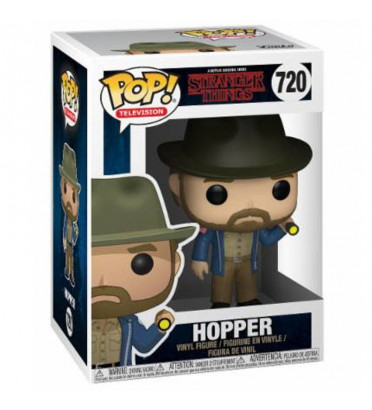 HOPPER FLASHLIGHT / STRANGER THINGS / FIGURINE FUNKO POP