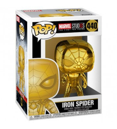 IRON SPIDER CHROME / MARVEL STUDIOS / FIGURINE FUNKO POP