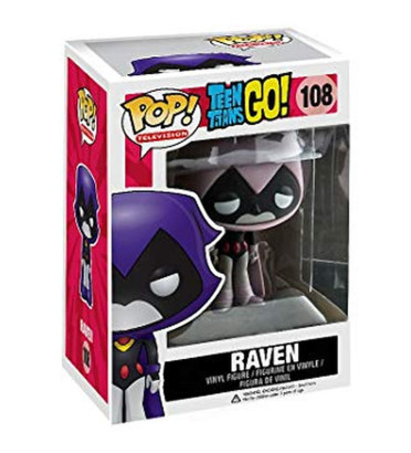RAVEN PARME / TEEN TITANS GO / FIGURINE FUNKO POP RAVEN PARME / TEEN TITANS GO / FIGURINE FUNKO POP