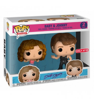 2 PACK BABY ET JOHNNY / DIRTY DANCING / FIGURINE FUNKO POP / EXCLUSIVE SPECIAL EDITION