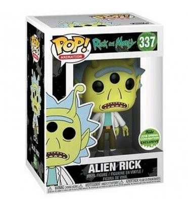 ALIEN RICK / RICK ET MORTY / FIGURINE FUNKO POP / EXCLUSIVE ECCC 2018