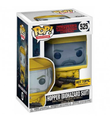 HOPPER BIOHAZARD SUIT / STRANGER THINGS / FIGURINE FUNKO POP / EXCLUSIVE SPECIAL EDITION