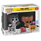 2 PACK TOM ET JERRY / TOM ET JERRY / FIGURINE FUNKO POP / EXCLUSIVE FUNKO SHOP / FLOCKED