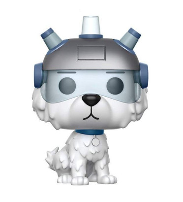 SNOWBALL / RICK ET MORTY / FIGURINE FUNKO POP / EXCLUSIVE / FLOCKED