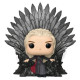 DAENERYS TARGARYEN SUR LE TRONE DE FER / GAME OF THRONES / BOITE ABIMEE / FIGURINE FUNKO POP