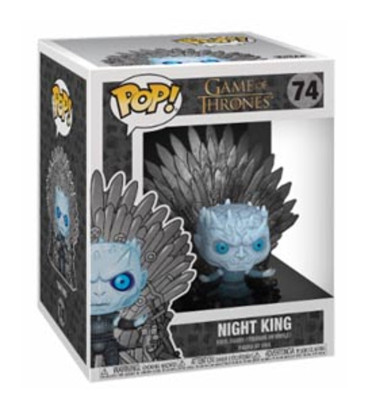 NIGHT KING SUR LE TRONE DE FER / GAME OF THRONES / FIGURINE FUNKO POP NIGHT KING SUR LE TRONE DE FER / GAME OF THRONES / FIGURINE FUNKO POP