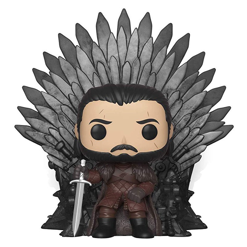 Figurine Jon Snow Sur Le Trone De Fer Game Of Thrones Funko