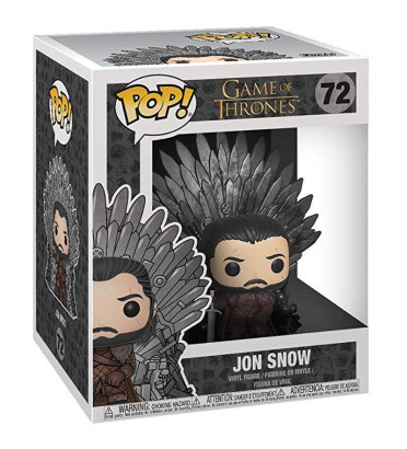 JON SNOW SUR LE TRONE DE FER / GAME OF THRONES / FIGURINE FUNKO POP