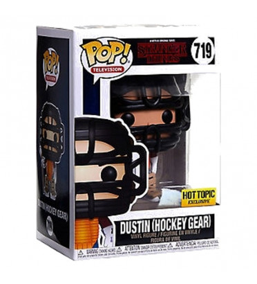 DUSTIN HOCKEY GEAR / STRANGER THINGS / FIGURINE FUNKO POP