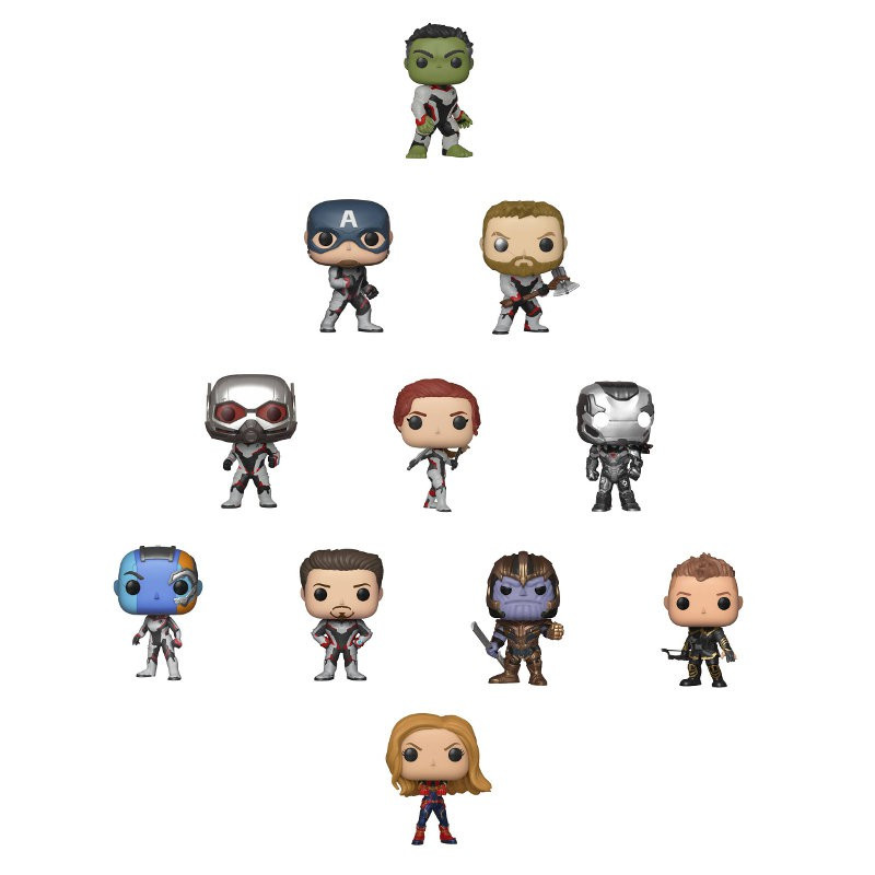 PACK DE 11 FIGURINES / AVENGERS ENDGAMES / FIGURINE FUNKO POP