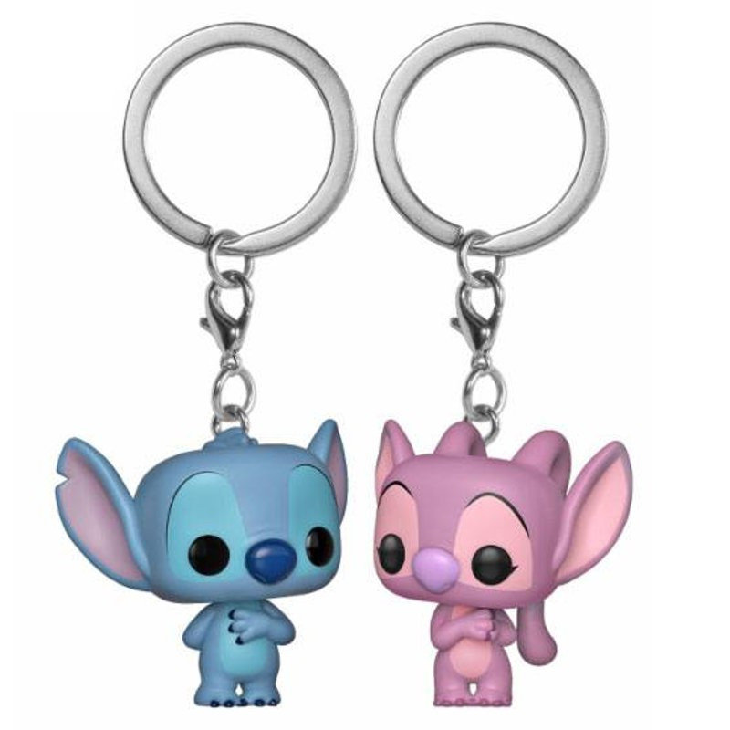 Porte-clé Stitch et Angel / Lilo Et Stitch / Funko Pocket Pop