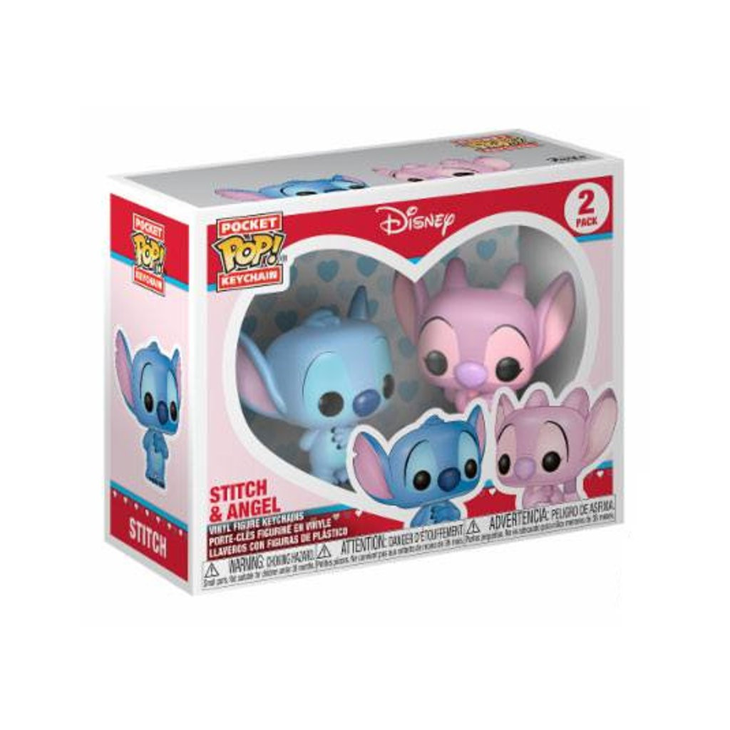 Disney - Lilo et Stitch : Porte-clé duo Stitch et Angel