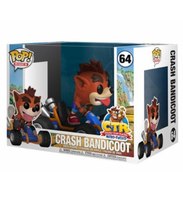 CRASH BANDICOOT KART / CRASH BANDICOOT / FIGURINE FUNKO POP CRASH BANDICOOT KART / CRASH BANDICOOT / FIGURINE FUNKO POP