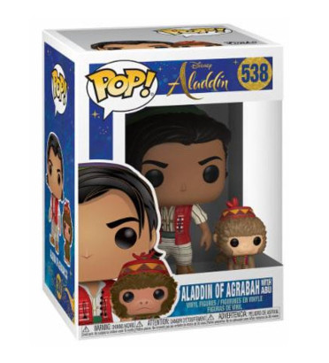 ALADDIN AVEC ABU / ALADDIN / FIGURINE FUNKO POP ALADDIN AVEC ABU / ALADDIN / FIGURINE FUNKO POP