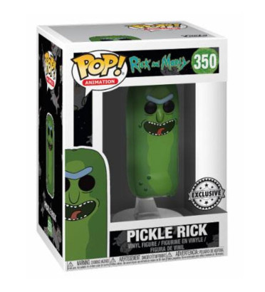 PICKLE RICK / RICK ET MORTY / FIGURINE FUNKO POP / EXCLUSIVE PICKLE RICK / RICK ET MORTY / FIGURINE FUNKO POP / EXCLUSIVE