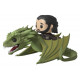 JON SNOW AVEC RHAEGAL / GAME OF THRONES / FIGURINE FUNKO POP