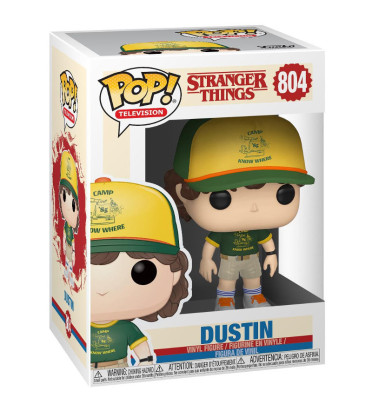 DUSTIN AT CAMP / STRANGER THINGS / FIGURINE FUNKO POP DUSTIN AT CAMP / STRANGER THINGS / FIGURINE FUNKO POP
