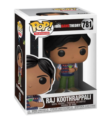 RAJ / THE BIG BANG THEORY / FIGURINE FUNKO POP RAJ / THE BIG BANG THEORY / FIGURINE FUNKO POP