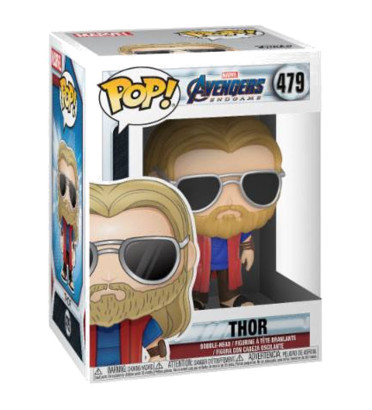 THOR AVEC LUNETTE / AVENGERS ENDGAME / FIGURINE FUNKO POP THOR AVEC LUNETTE / AVENGERS ENDGAME / FIGURINE FUNKO POP