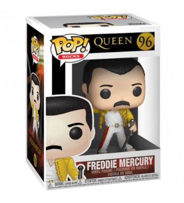 FREDDIE MERCURY WEMBLEY / QUEEN / FIGURINE FUNKO POP