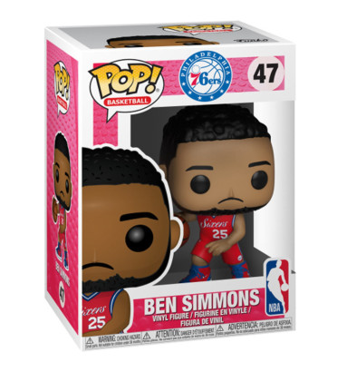 BEN SIMMONS / SIXERS / FIGURINE FUNKO POP BEN SIMMONS / SIXERS / FIGURINE FUNKO POP