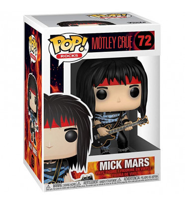 MICK MARS / MOTLEY CRUE / FIGURINE FUNKO POP